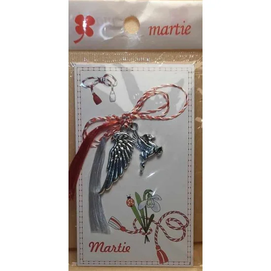 Martisoare cu charm aripi. Pretul se refera la o bucata.