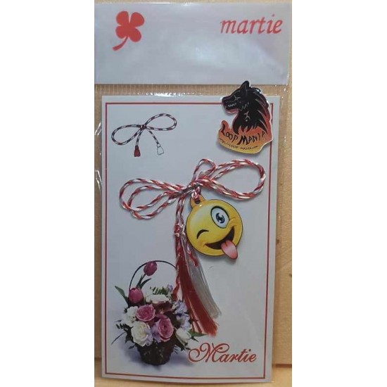 Martisor din acril diverse modele aleatoriu, emoji, etc. emoji.