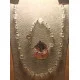 Set: colier--bratara. Colier si  bratara , din margele acril si sticla cu accesorii placate cu argint cu inchizatoare toggle argint tibetan. 